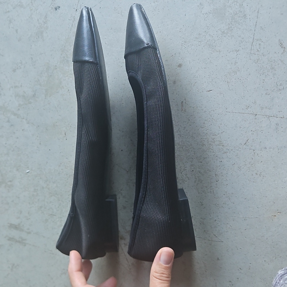 Zara Black Knit Flats - Picture 7 of 7